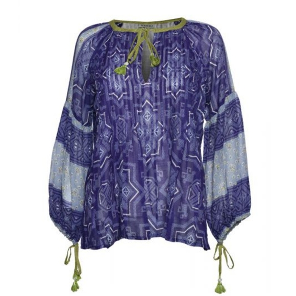 🆕️ D'ascoli Zyphire purple blouse - Picture 9 of 9
